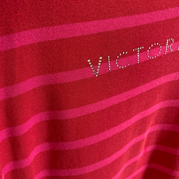 Victoria’s Secret Striped pajama t-shirt Nightgown - Picture 3 of 4